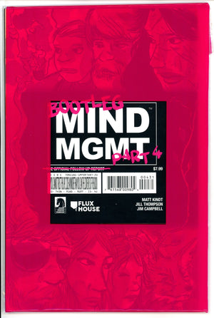 Mind MGMT Bootleg 4 Wiesenfeld Variant (2022)