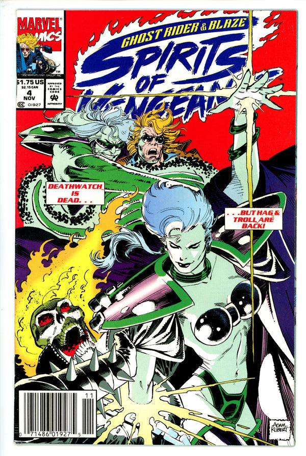 Ghost Rider / Blaze: Spirits of Vengeance 4 Newsstand