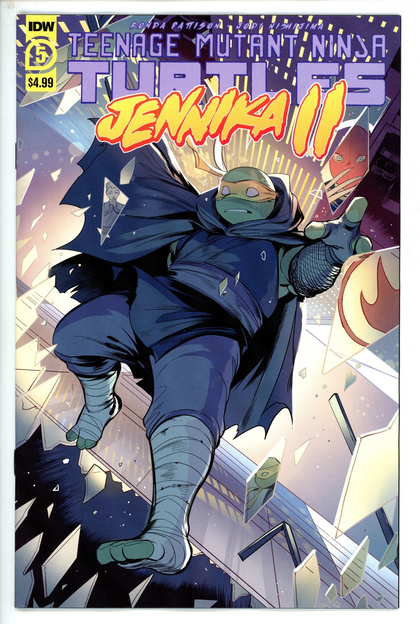 Teenage Mutant Ninja Turtles Jennika II 5-IDW-CaptCan Comics Inc