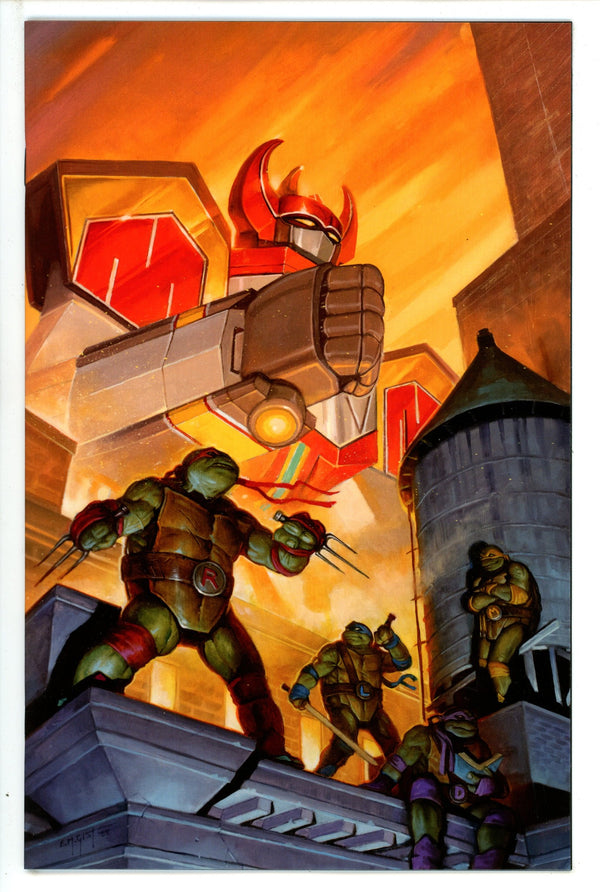 Mighty Morphin Power Rangers / Teenage Mutant Ninja Turtles II 4 Incentive Variant NM+ (2023)