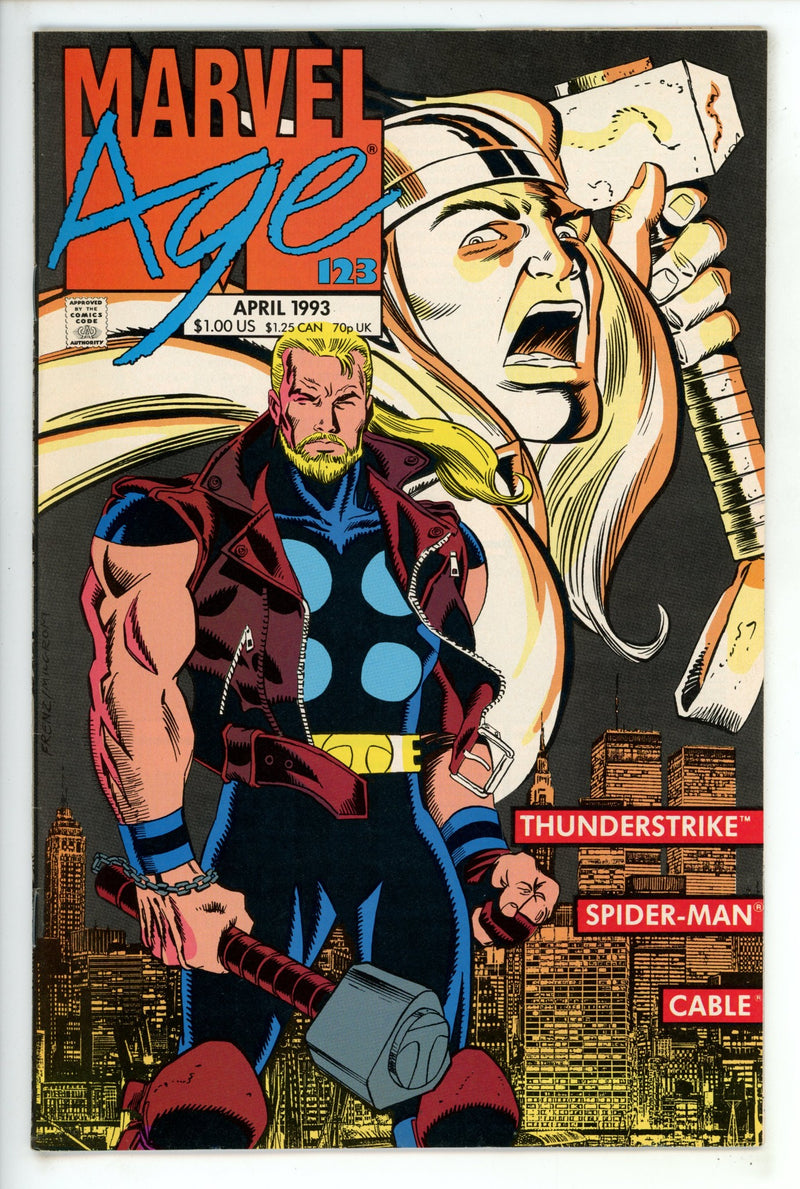 Marvel Age 123 Newsstand VF