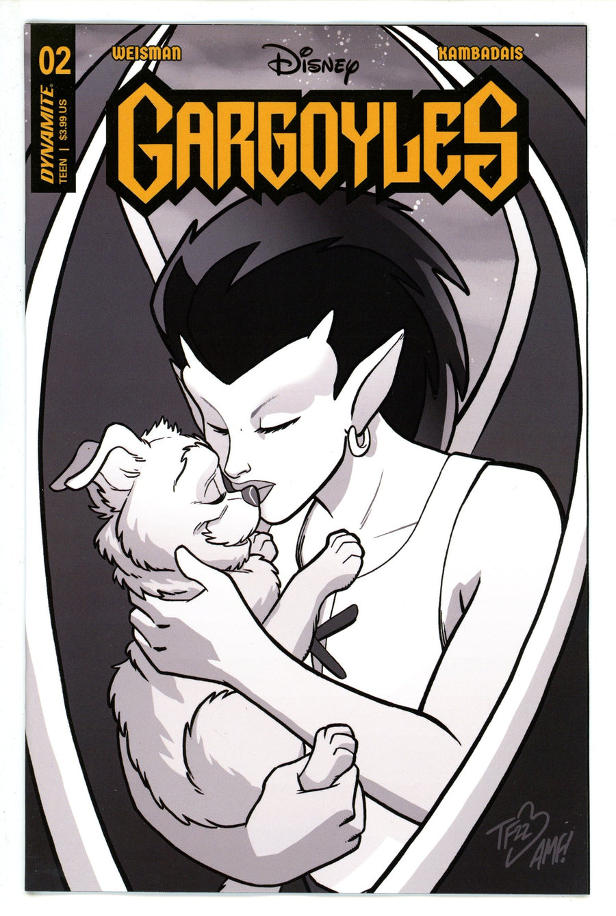 Gargoyles 2 Fleecs B&W Incentive Variant (2023)