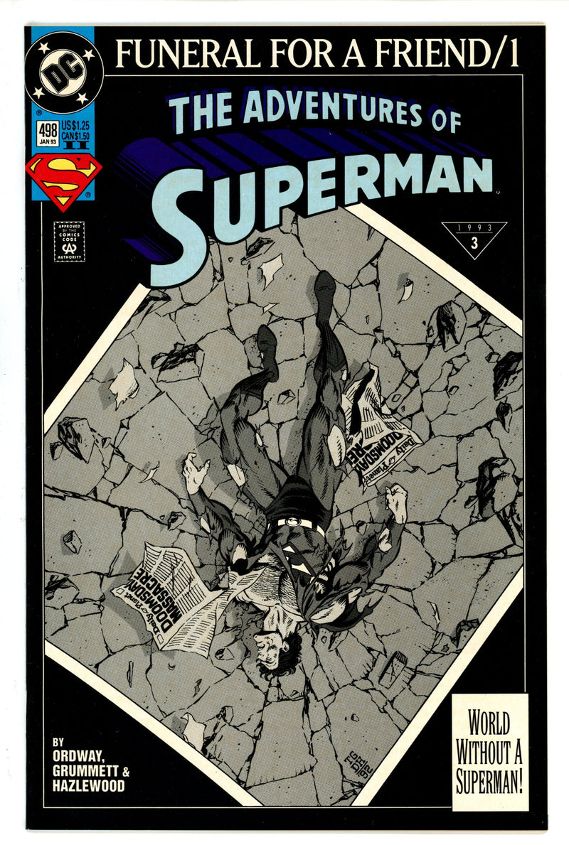 Adventures of Superman 498 2nd Print