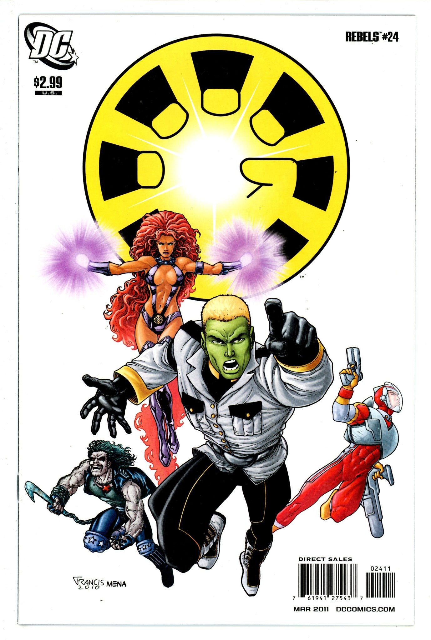 R.E.B.E.L.S. Vol 2 24 (2011)