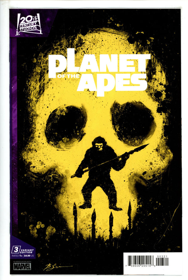 Planet Of The Apes Vol 2 3 Hamner Variant (2023)