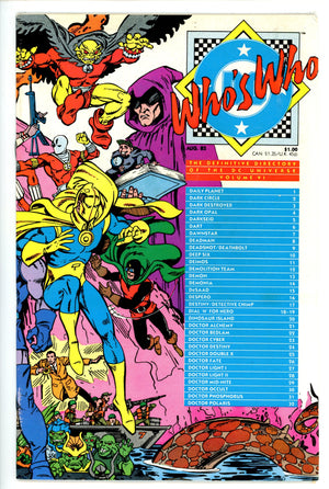 Who's Who: The Definitive Directory of the DC Universe 6