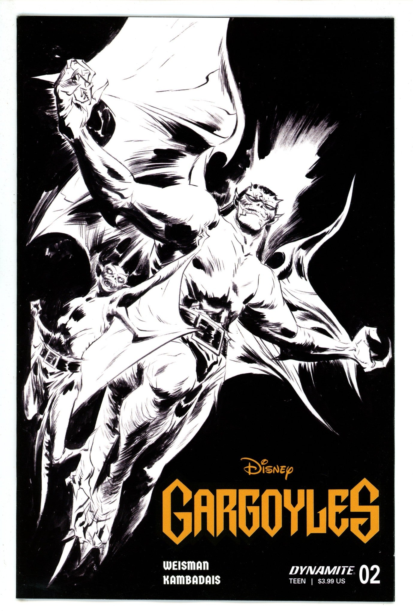 Gargoyles 2 Lee B&W Incentive Variant (2023)