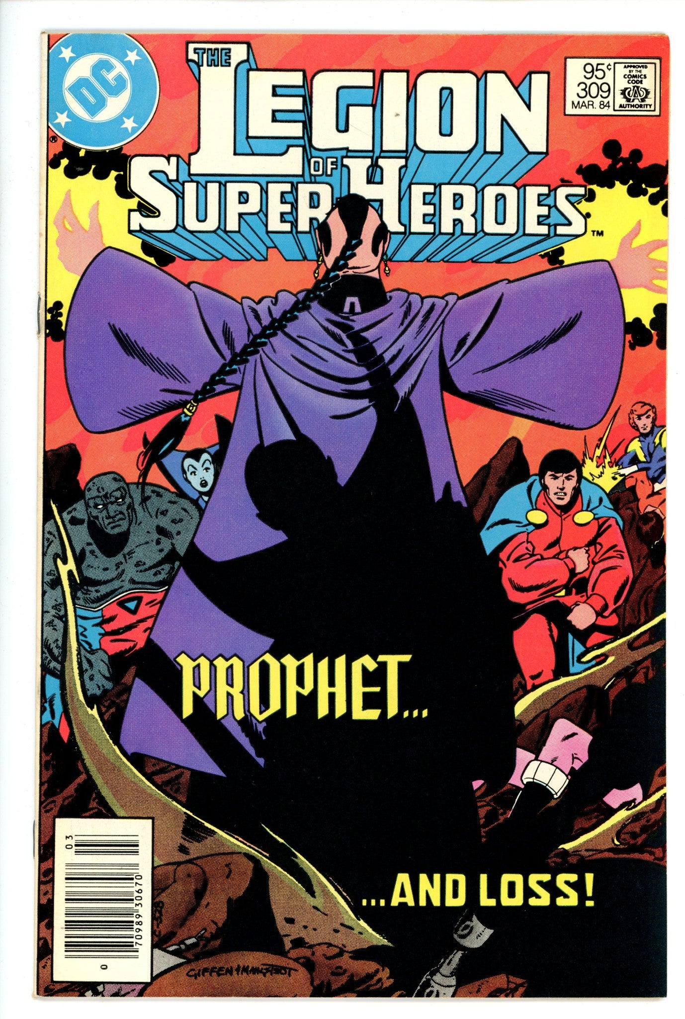The Legion of Super-Heroes Vol 2 309 Canadian VF-