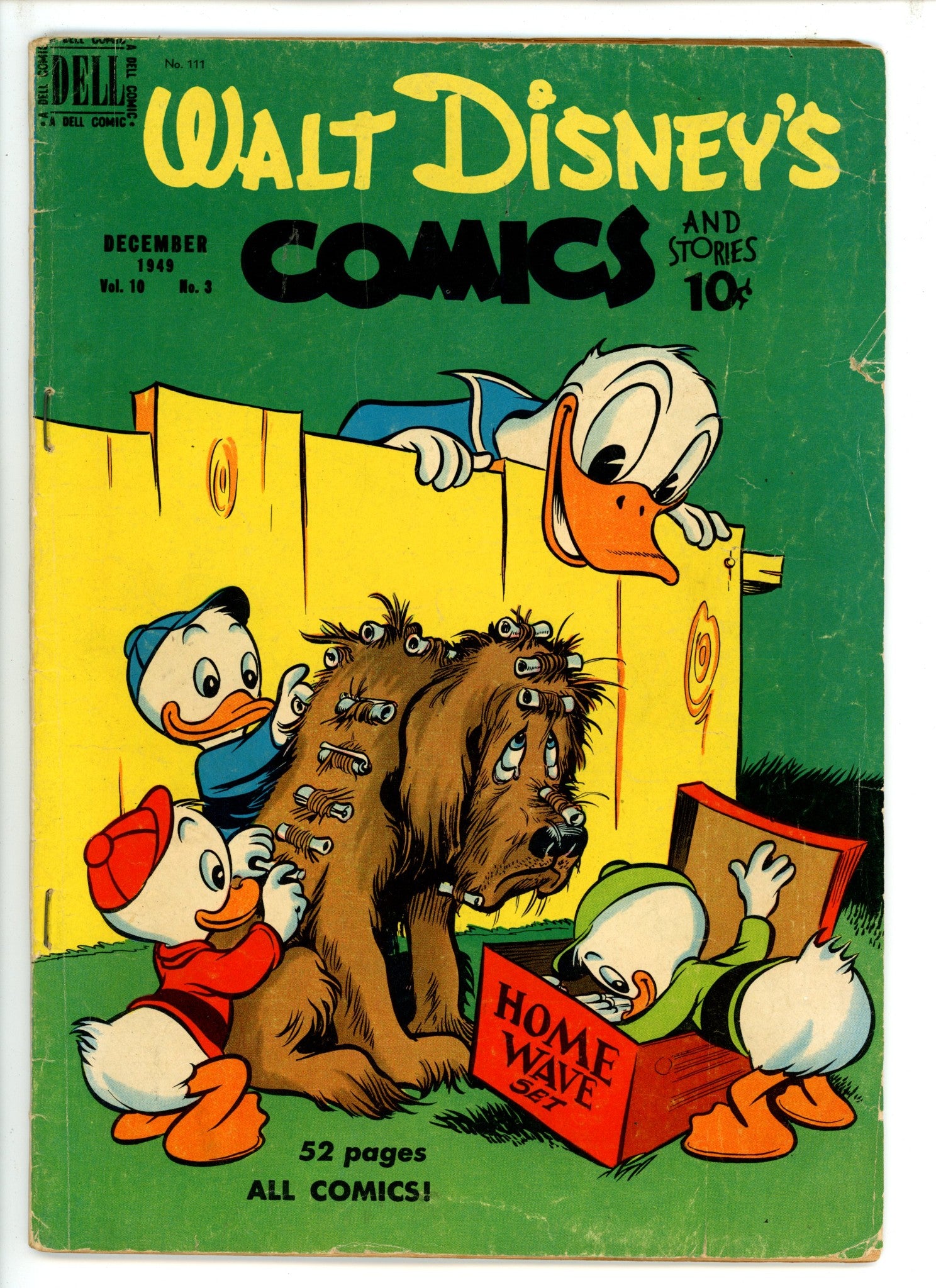 Walt Disney's Comics and Stories Vol 10 3 (111) VG- (1949)