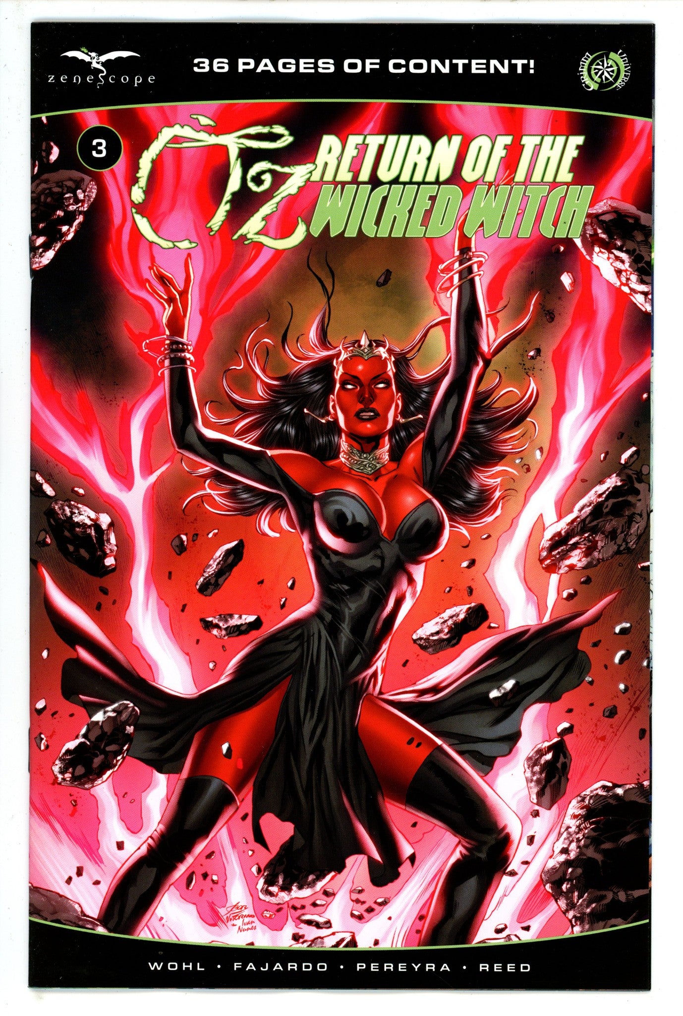 Oz Return Of Wicked Witch 3 Vitorino Variant (2023)