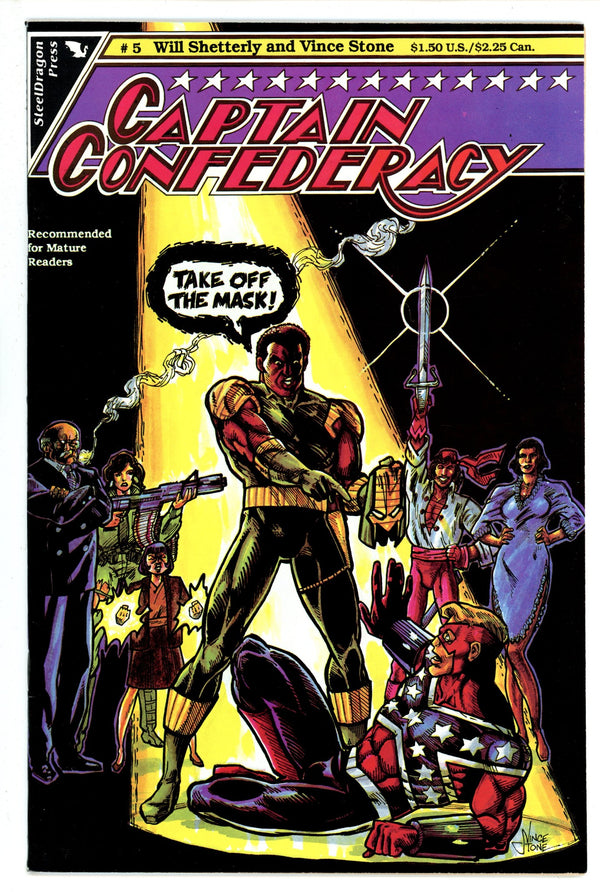 Captain Confederacy 5 VF+ (1987)