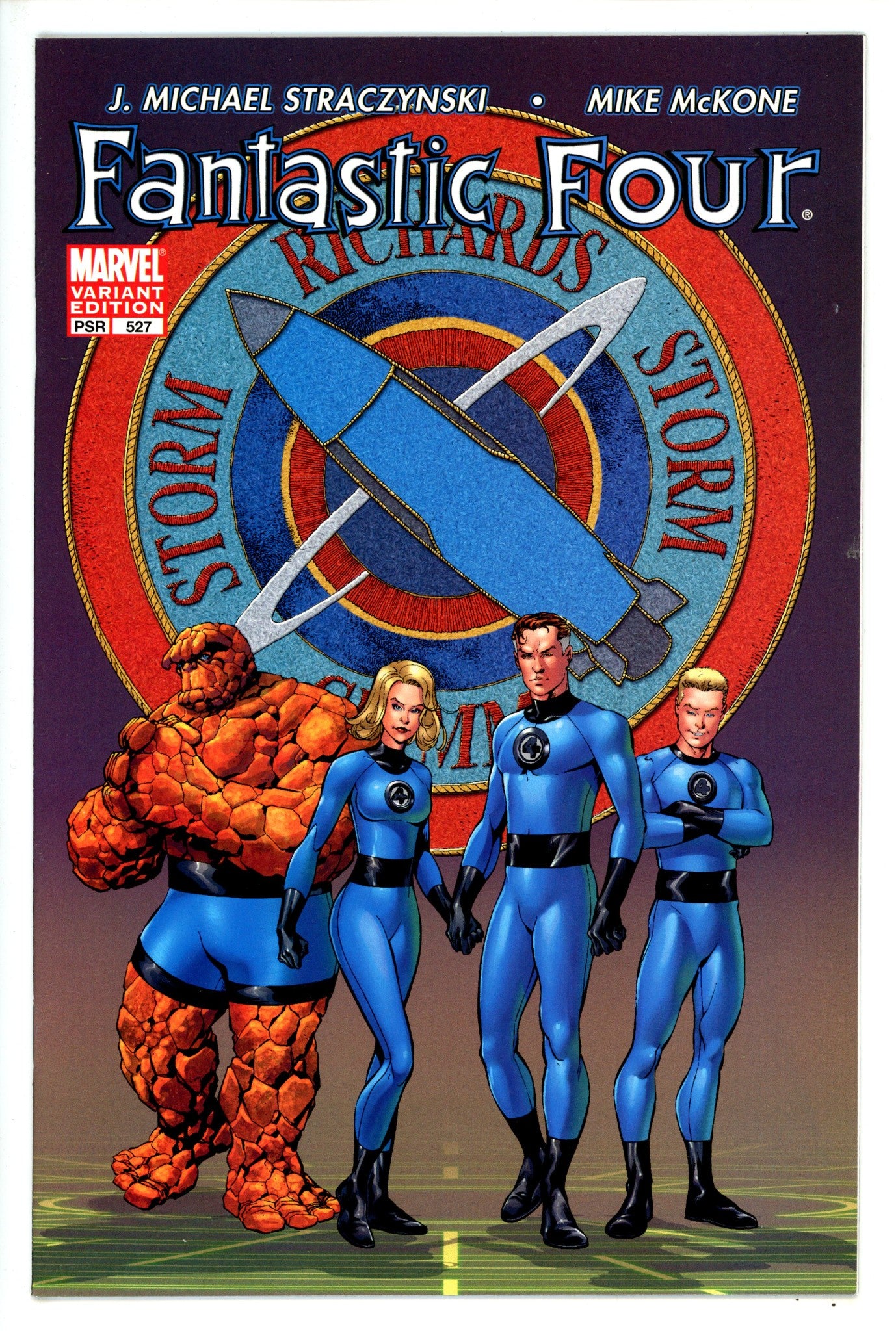 Fantastic Four Vol 3 527 Mckone Variant
