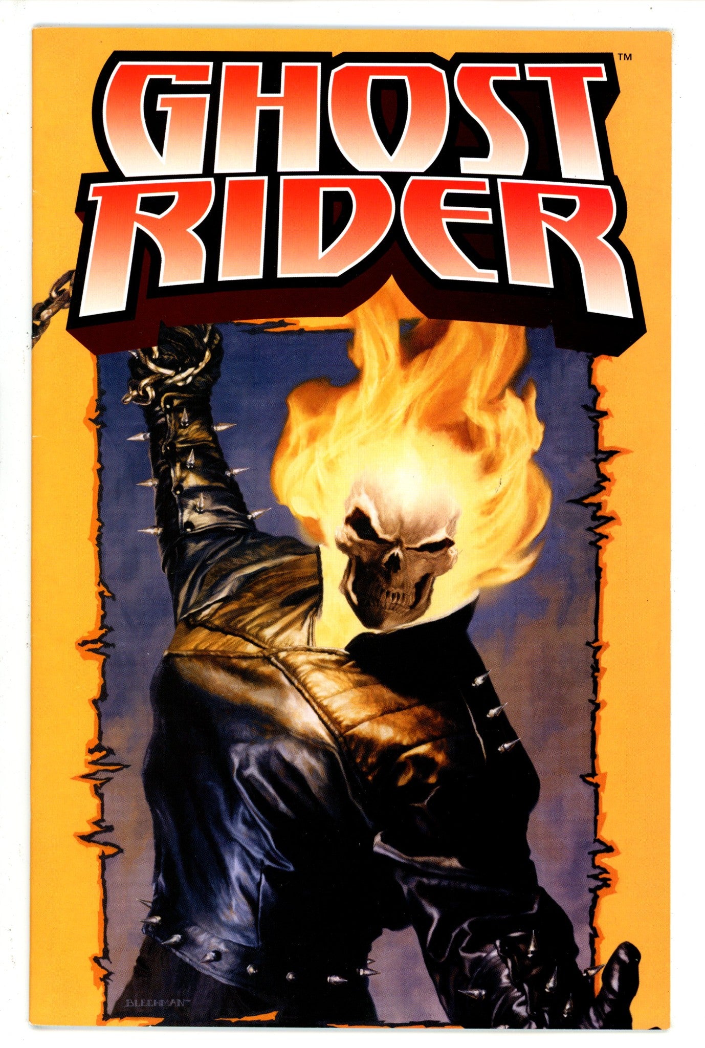 Ghost Rider Toybiz Insert [nn] VF-