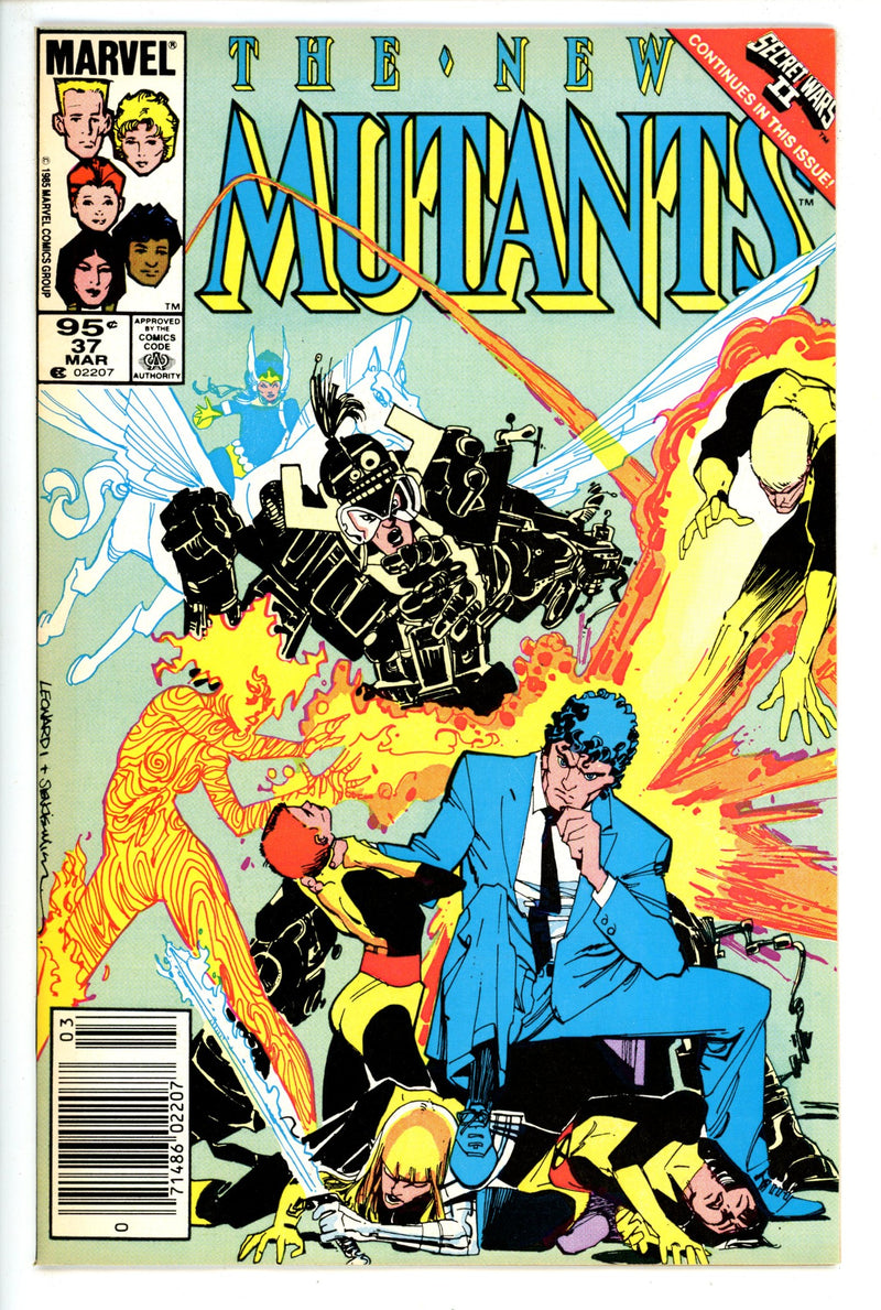 The New Mutants Vol 1 37 Canadian VF/NM