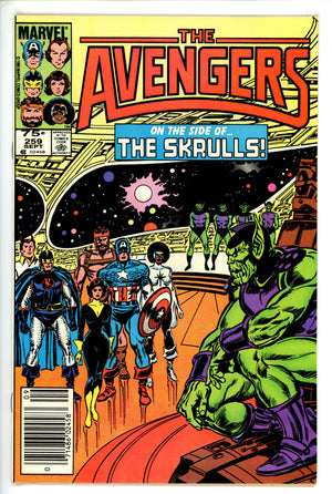The Avengers Vol 1 259 Canadian VF