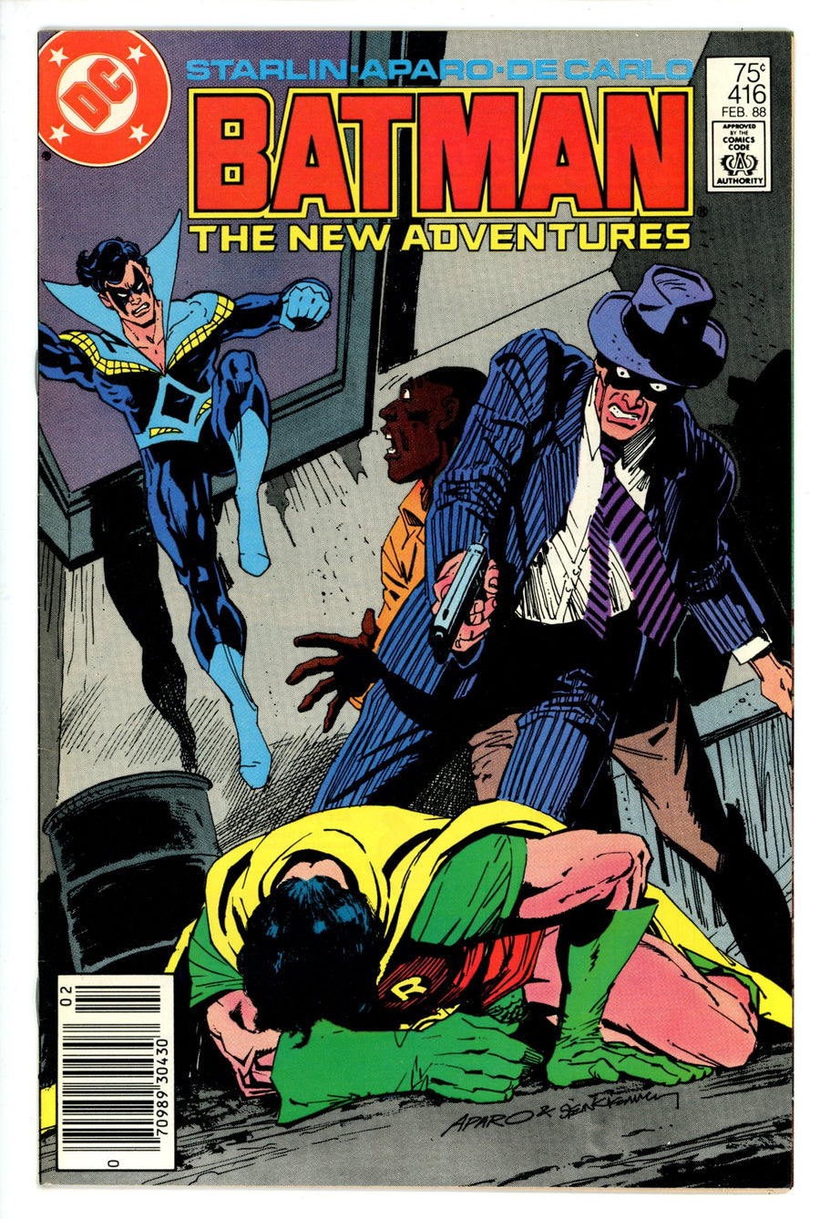 Batman Vol 1 416 2nd Print Newsstand VF