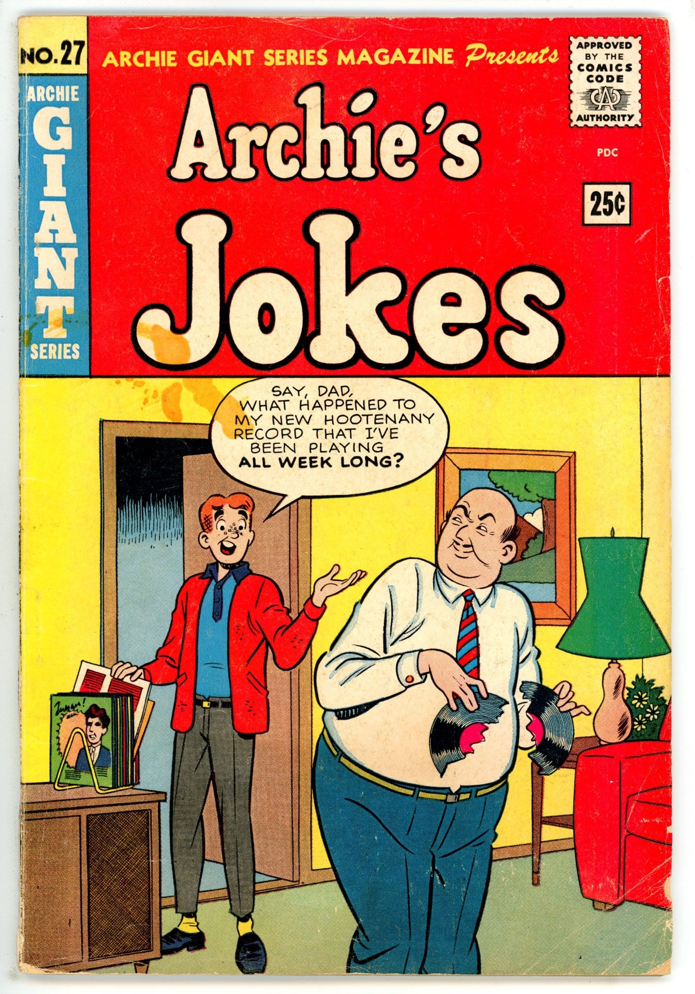 Archie Giant Series Magazine 27 VG- (1964)