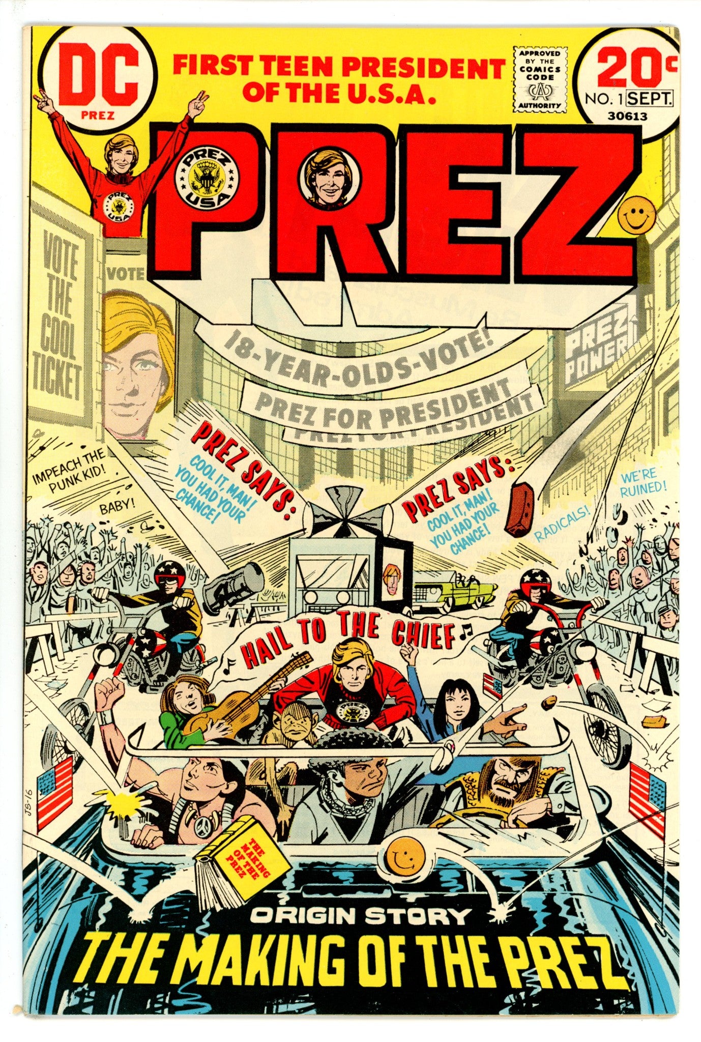 Prez 1 VF/NM (1973)