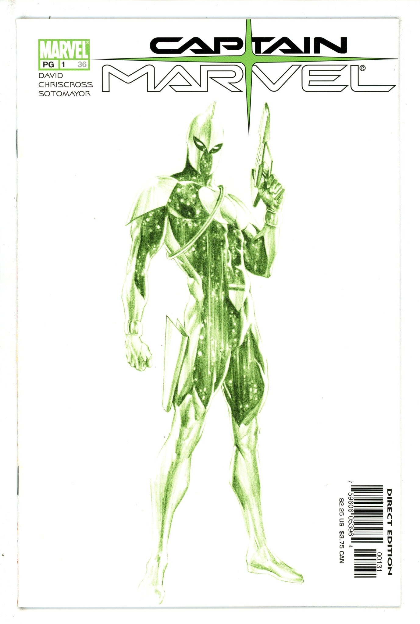 Captain Marvel Vol 6 1 (36) Ross Variant (2002)