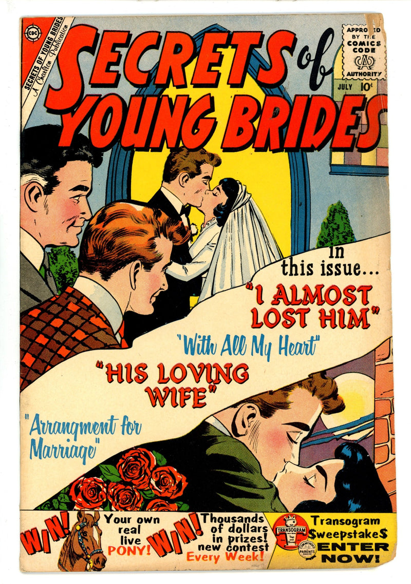 Secrets of Young Brides 20 VG (1960)