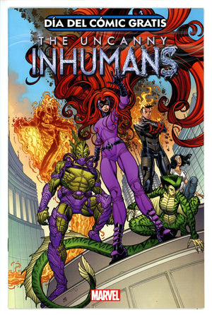 Uncanny Inhumans FCBD Spanish 1 VF/NM