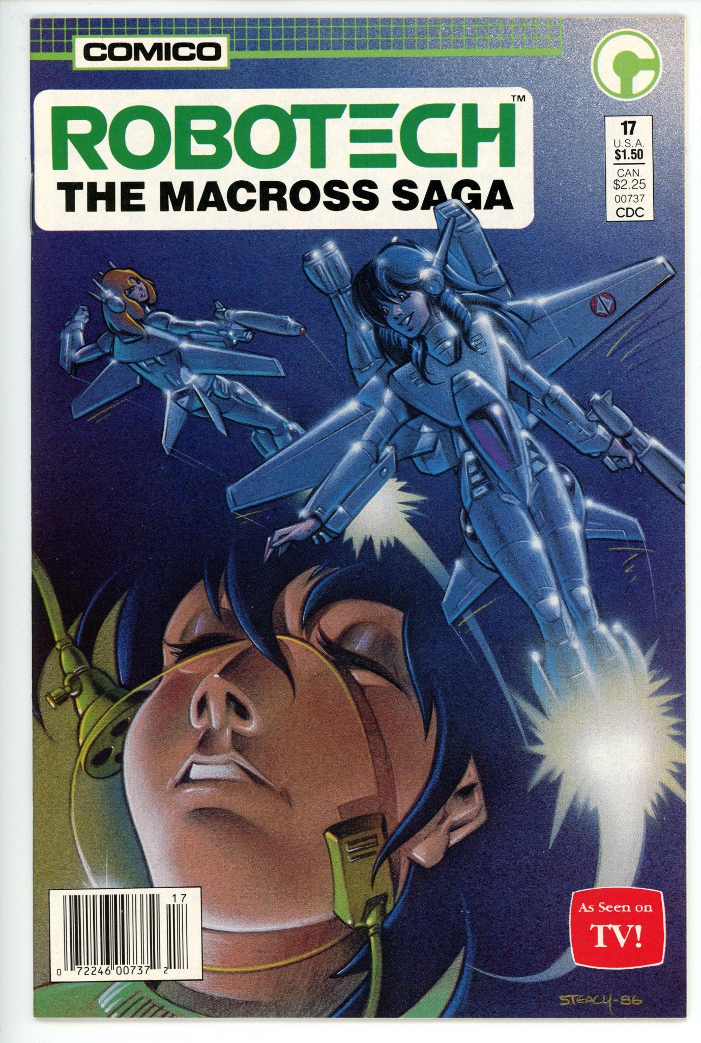 Robotech the Macross Saga 17 Newsstand