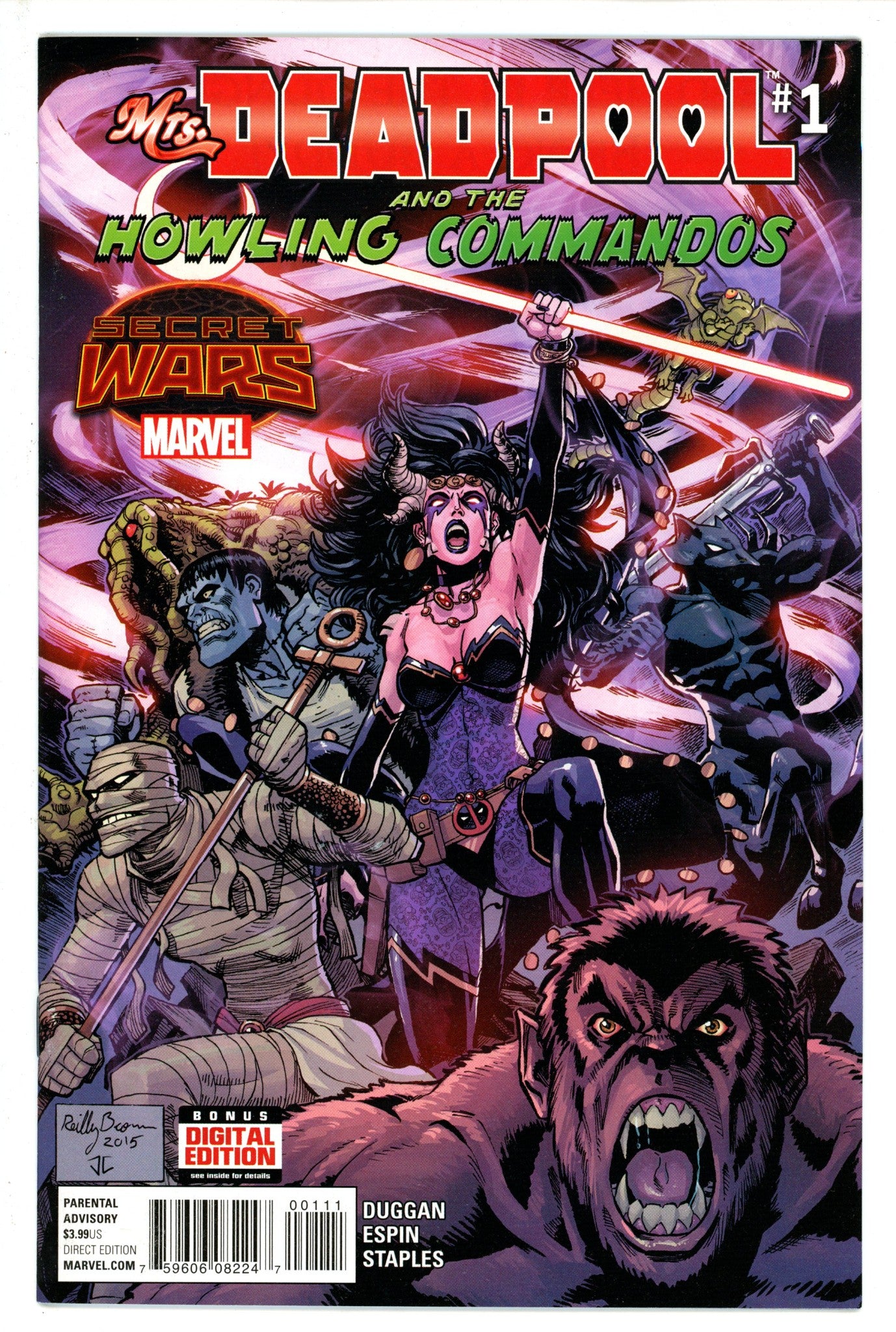 Mrs. Deadpool and the Howling Commandos 1