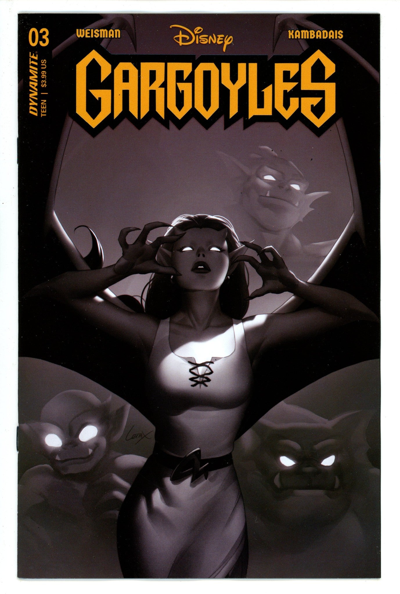 Gargoyles 3 Leirix B&W Incentive Variant (2023)