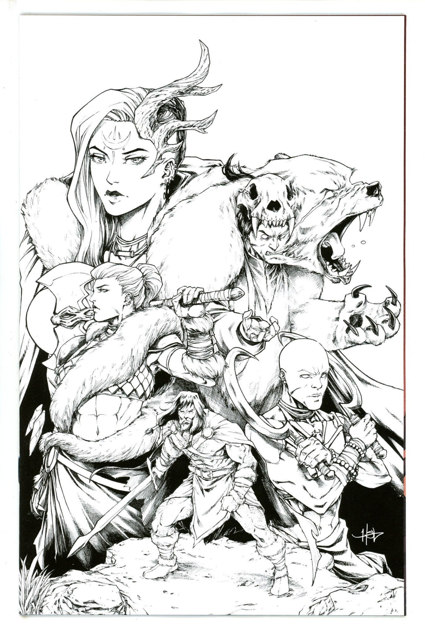 Mighty Barbarians 3 Lee Virgin Incentive Variant (2023)