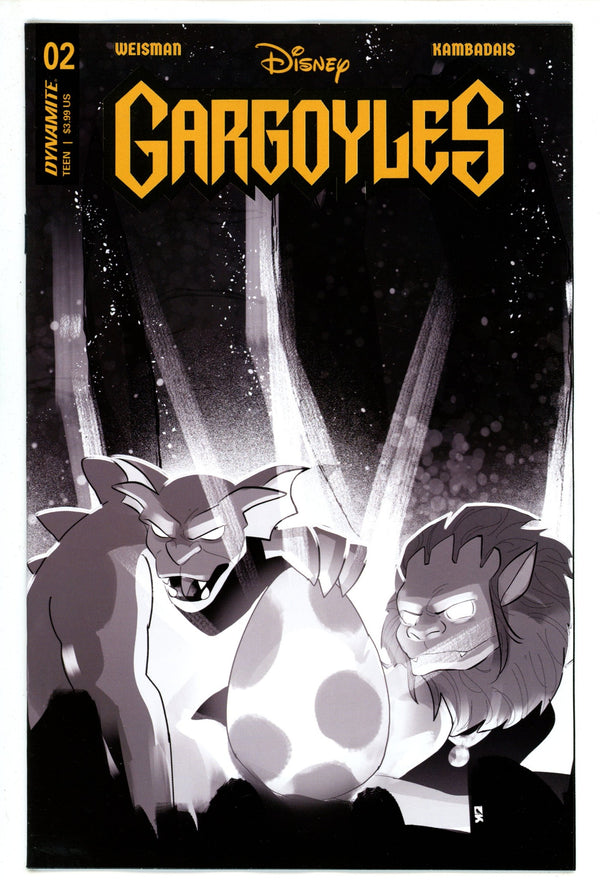 Gargoyles 2 Kambadais B&W Incentive Variant (2023)