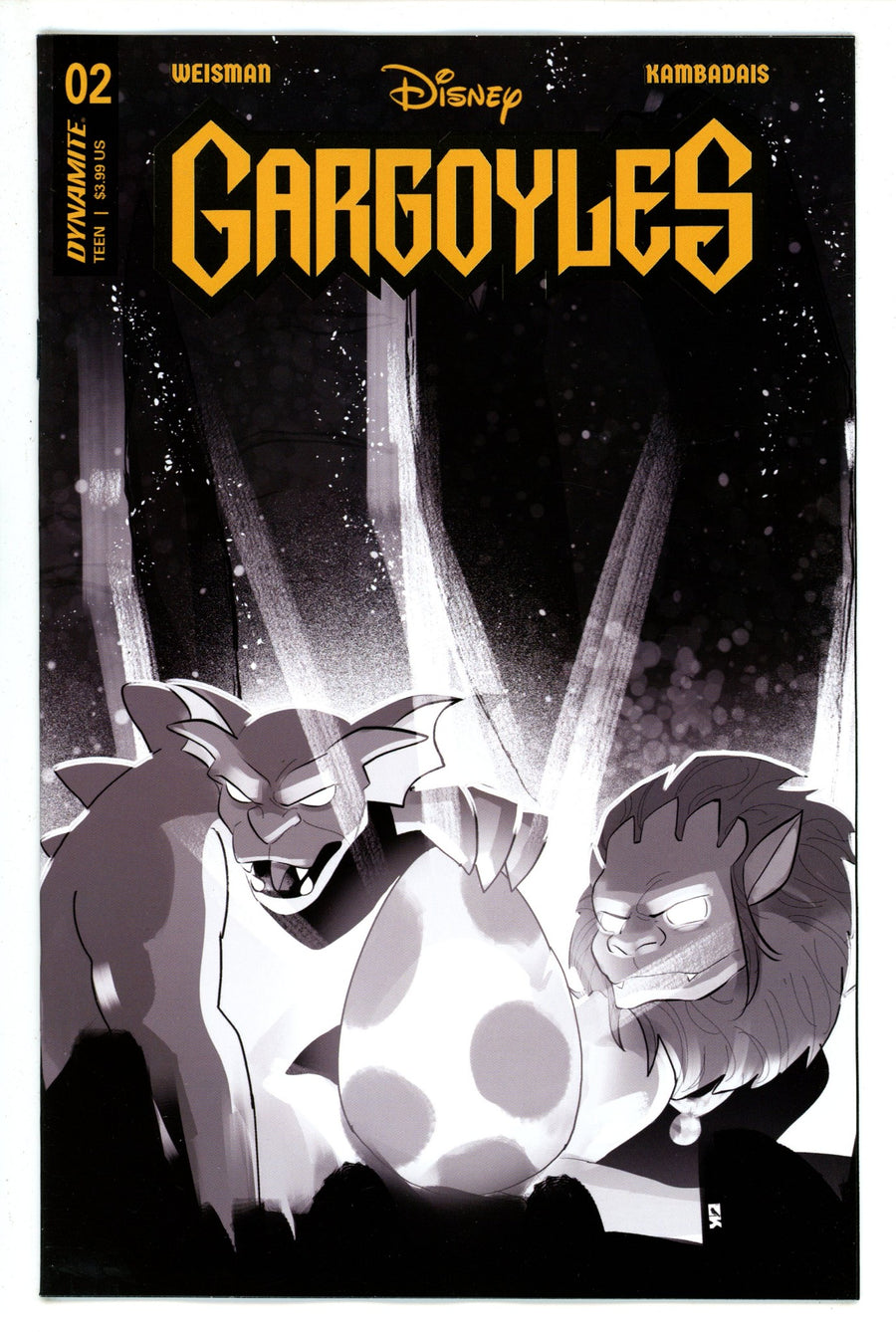 Gargoyles 2 Kambadais B&W Incentive Variant (2023)