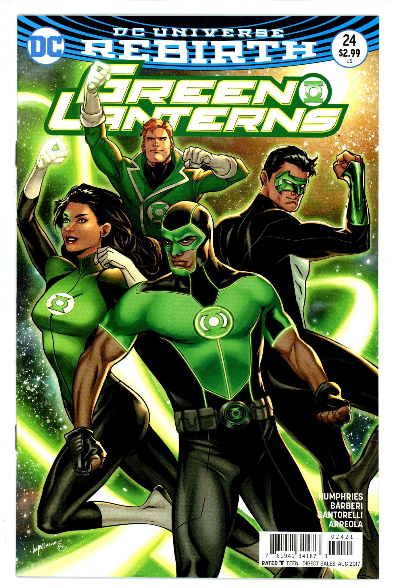 Green Lanterns 23 Lupacchino Variant