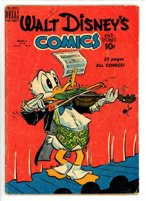 Walt Disney's Comics and Stories Vol 10 6 (114) GD+ (1950)