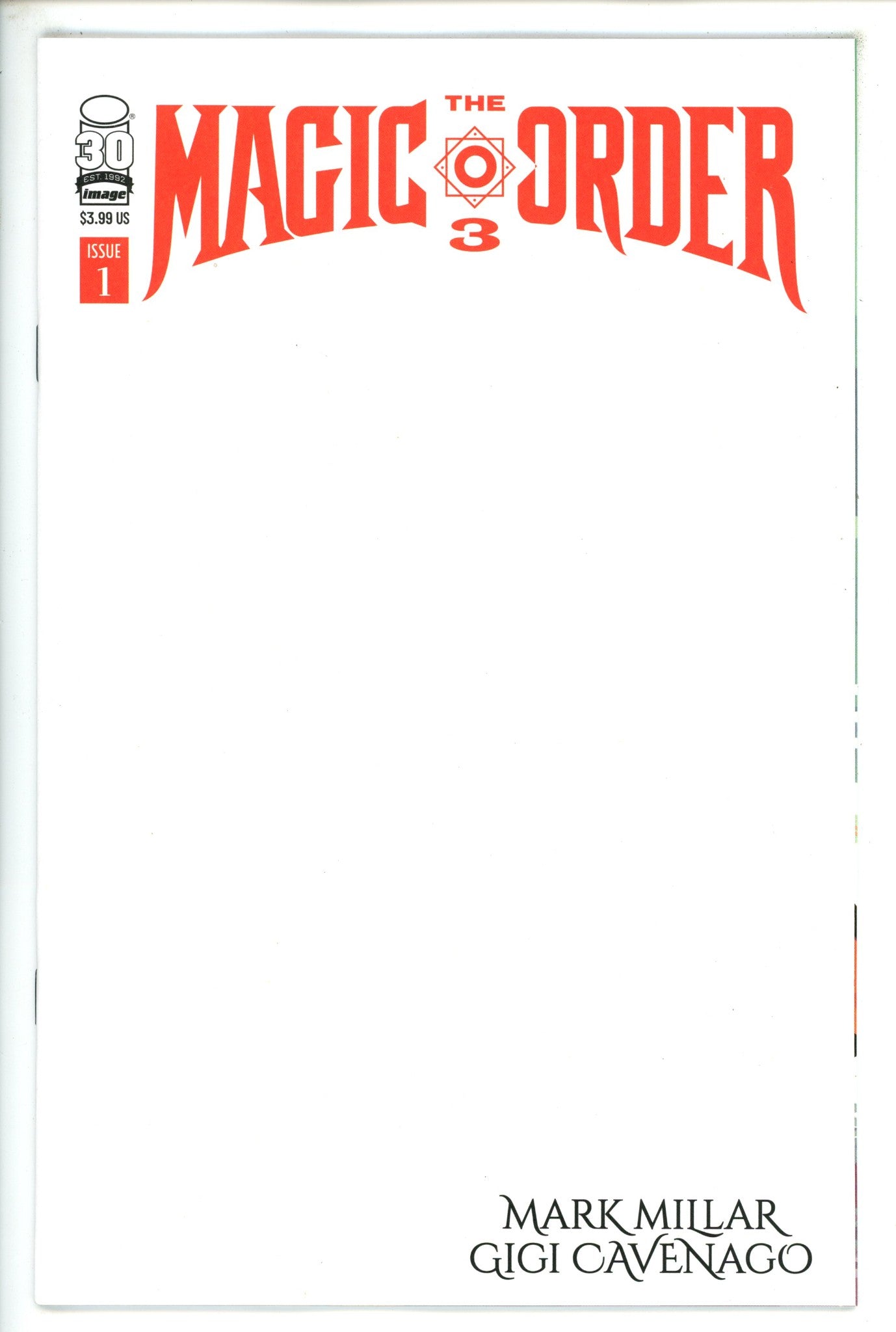Magic Order 3 1 Blank Variant (2022)