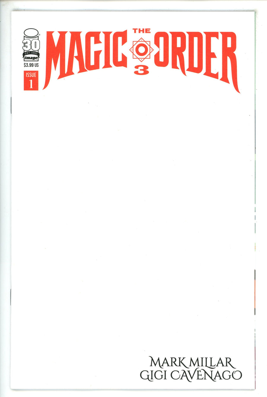 Magic Order 3 1 Blank Variant (2022)