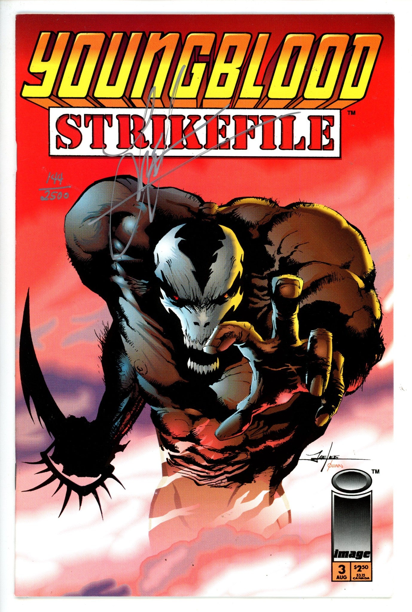 Youngblood Strikefile 3 Signed Lee