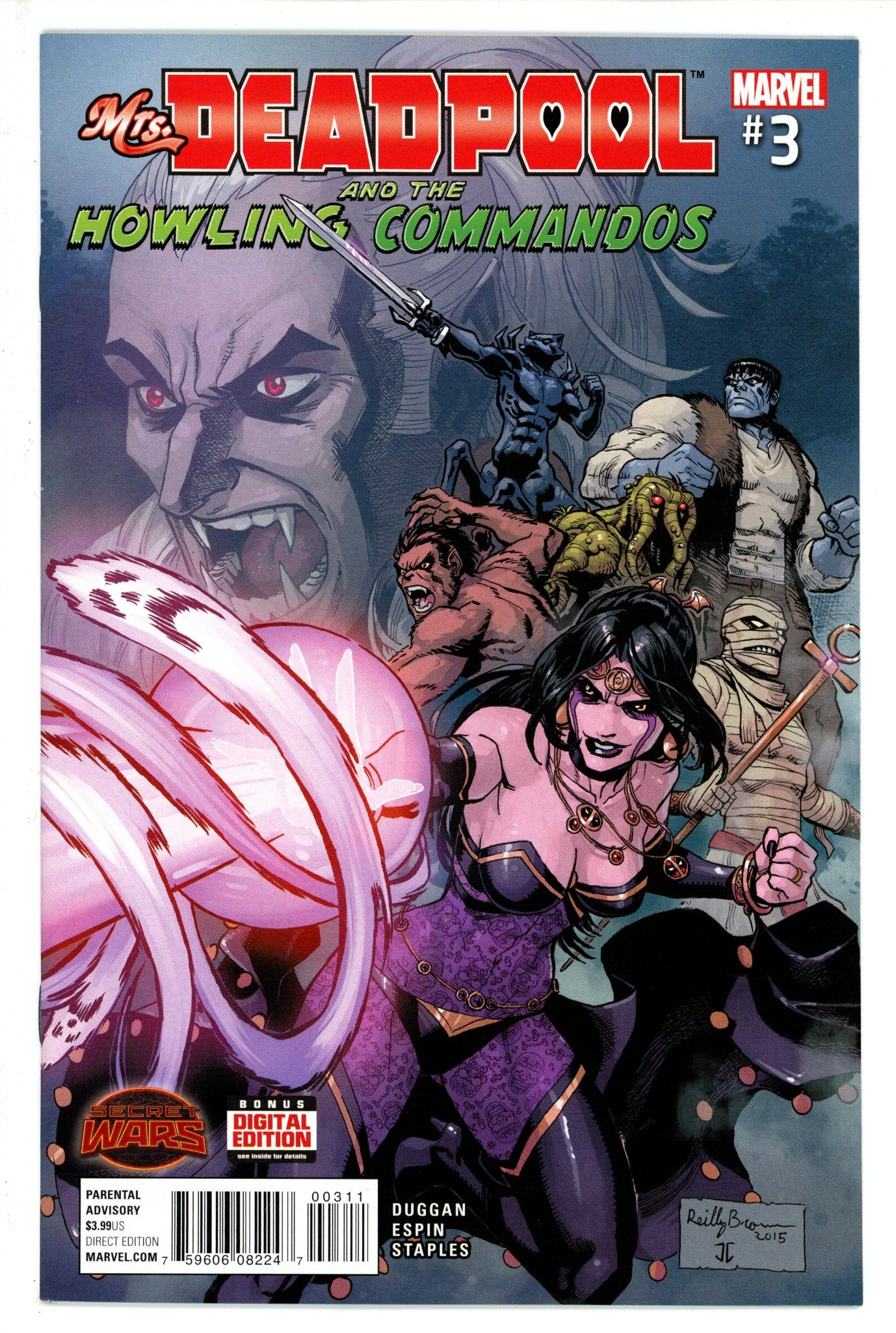 Mrs. Deadpool and the Howling Commandos 3