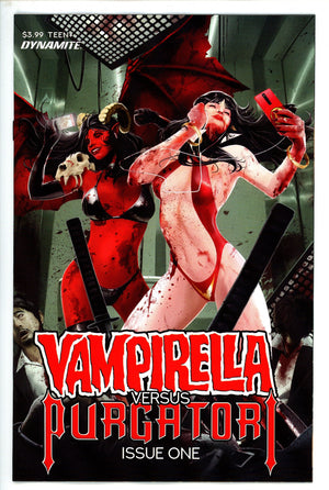 Vampirella vs Purgatori 1 Maine Variant (2021)
