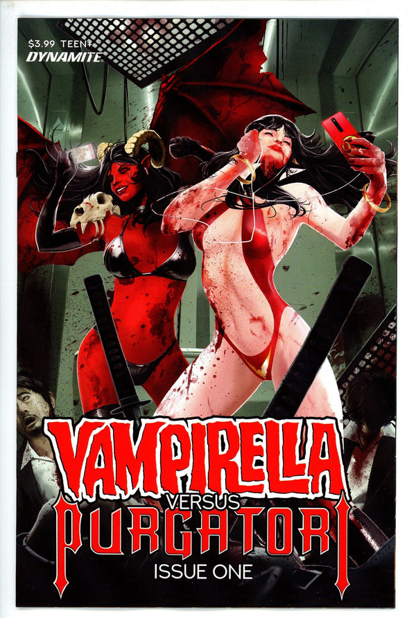 Vampirella vs Purgatori 1 Maine Variant (2021)