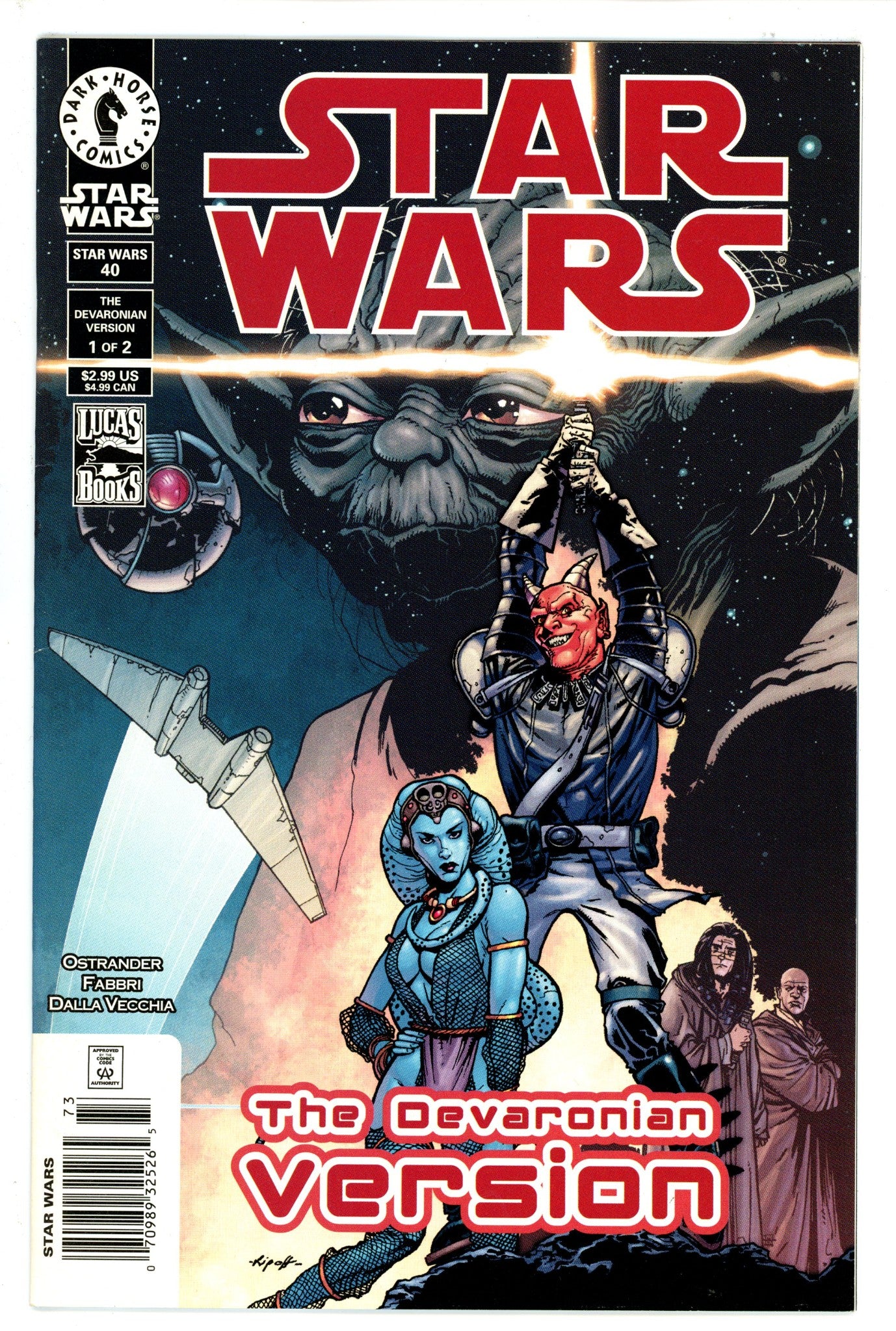Star Wars Vol 1 40 Newsstand NM-