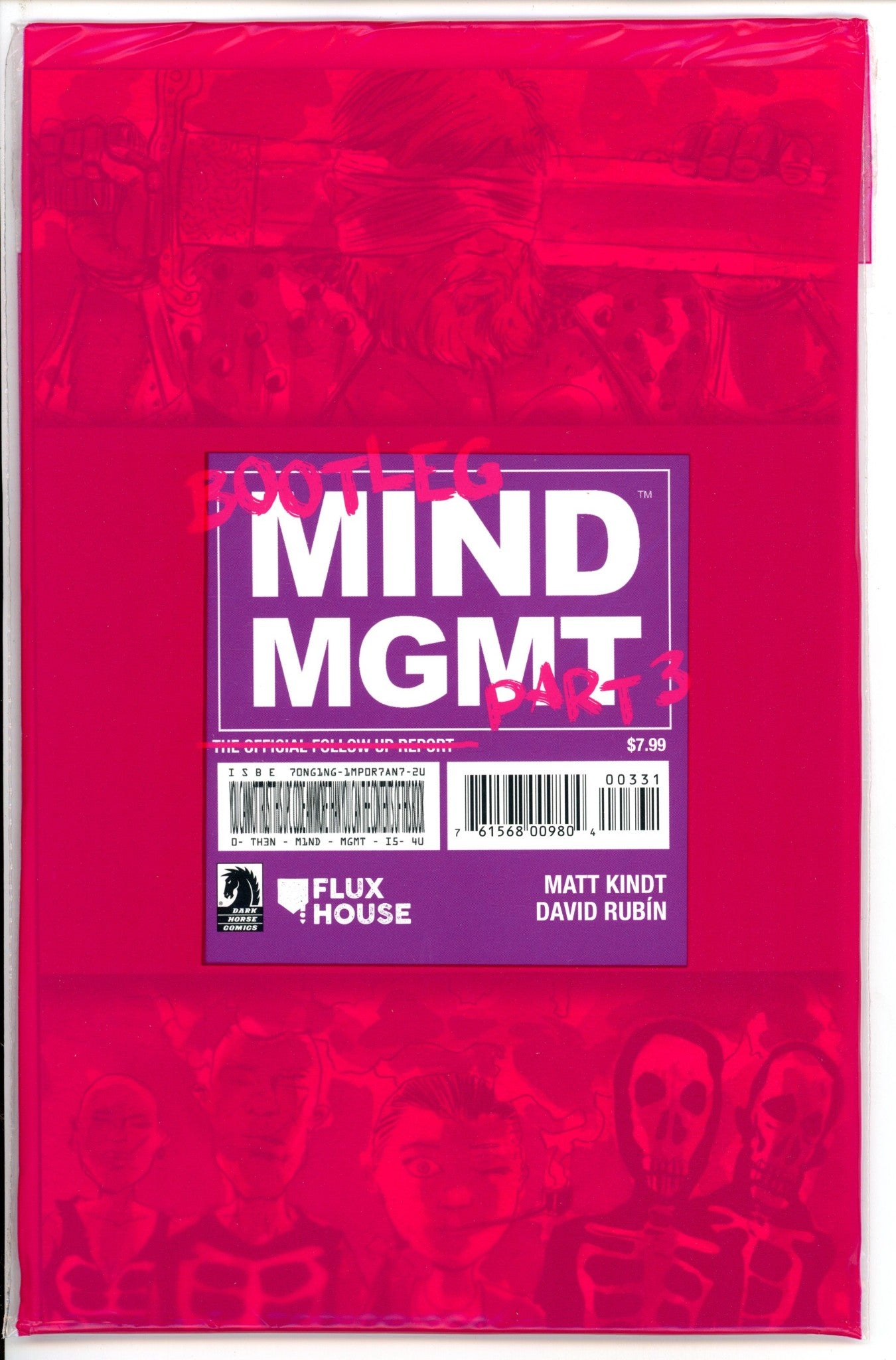 Mind MGMT Bootleg 3 Perez Variant (2022)