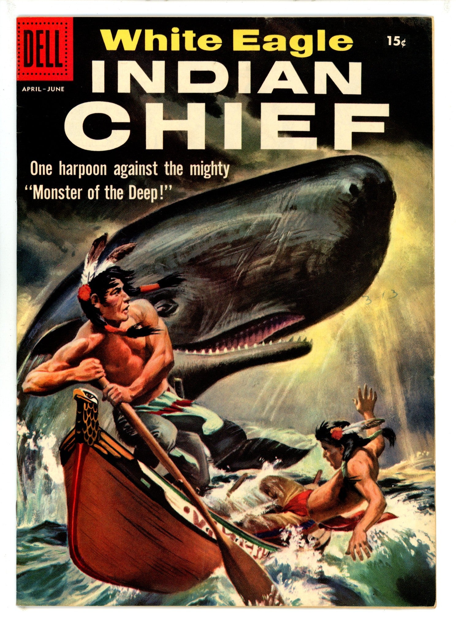 Indian Chief 30 15C Price Variant VG/FN (1958)