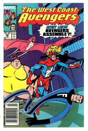 West Coast Avengers Vol 2 46 Newsstand VF/NM (1989)