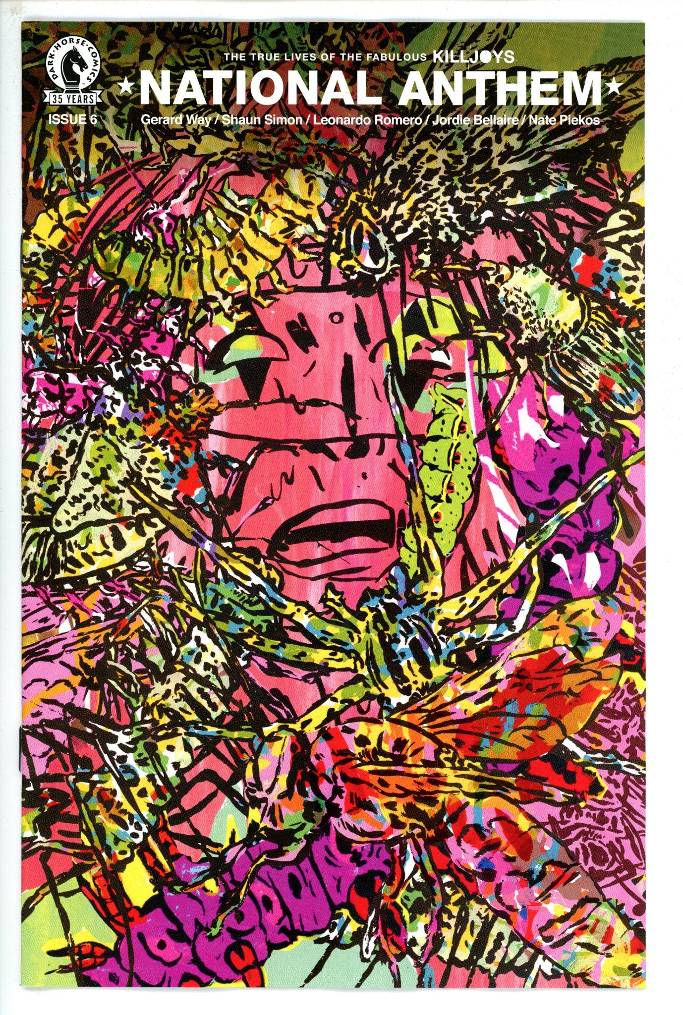 True Lives Fabulous Killjoys National Anthem 6 Variant-Dark Horse-CaptCan Comics Inc