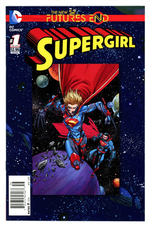 Supergirl: Futures End 1 Newsstand NM-