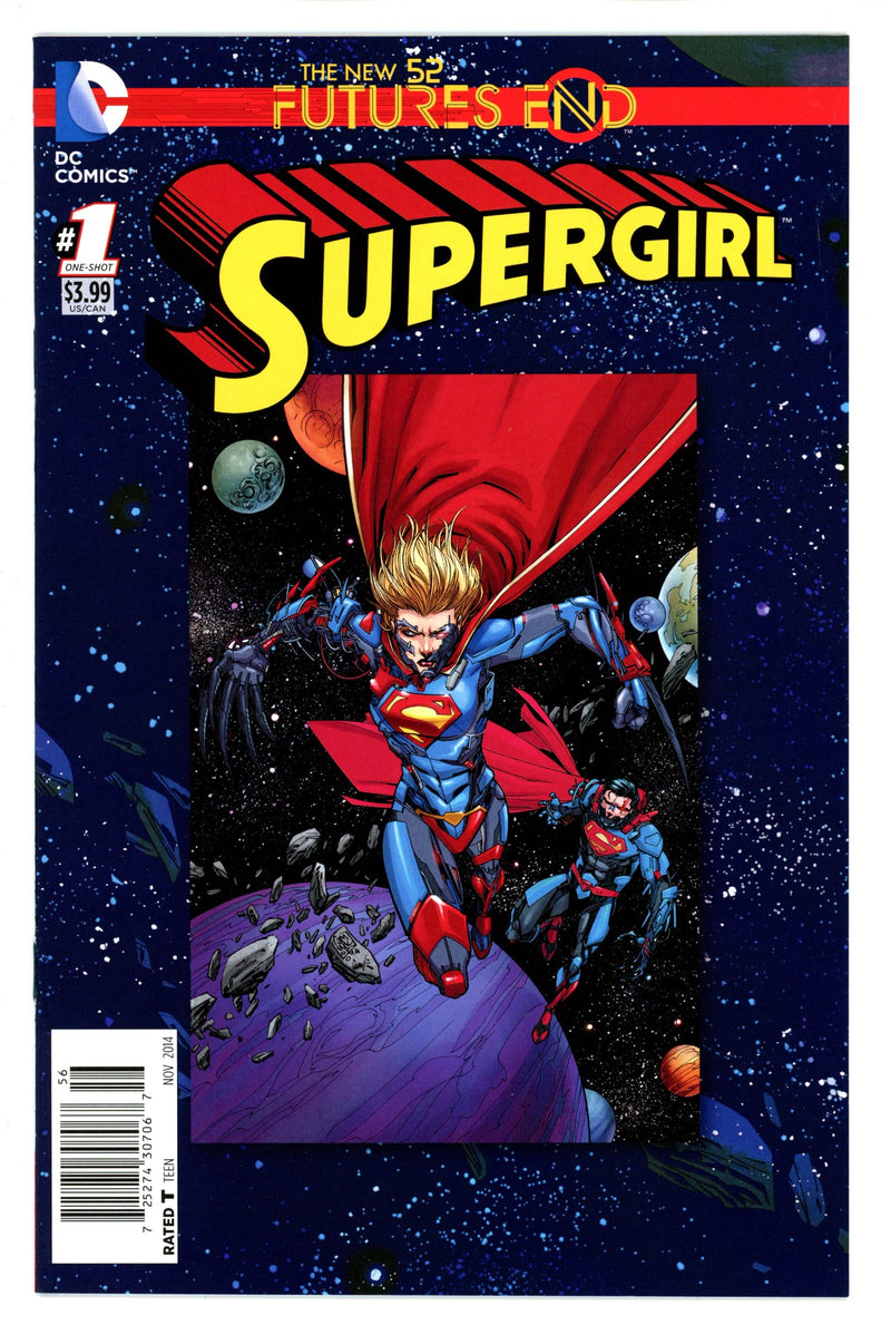 Supergirl: Futures End 1 Newsstand NM-