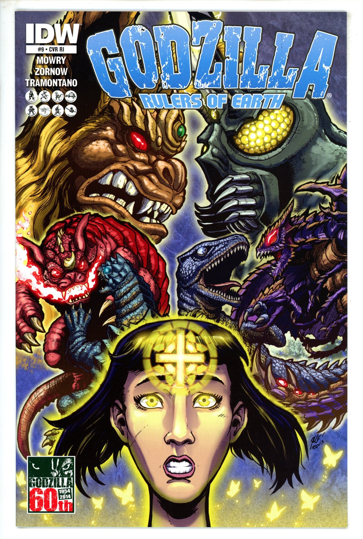 Godzilla: Rulers of Earth 9 Frank Incentive Variant VF/NM (2014)