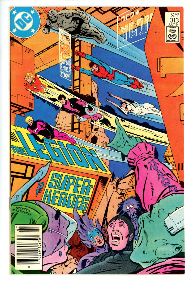 The Legion of Super-Heroes Vol 2 313 Canadian F/VF