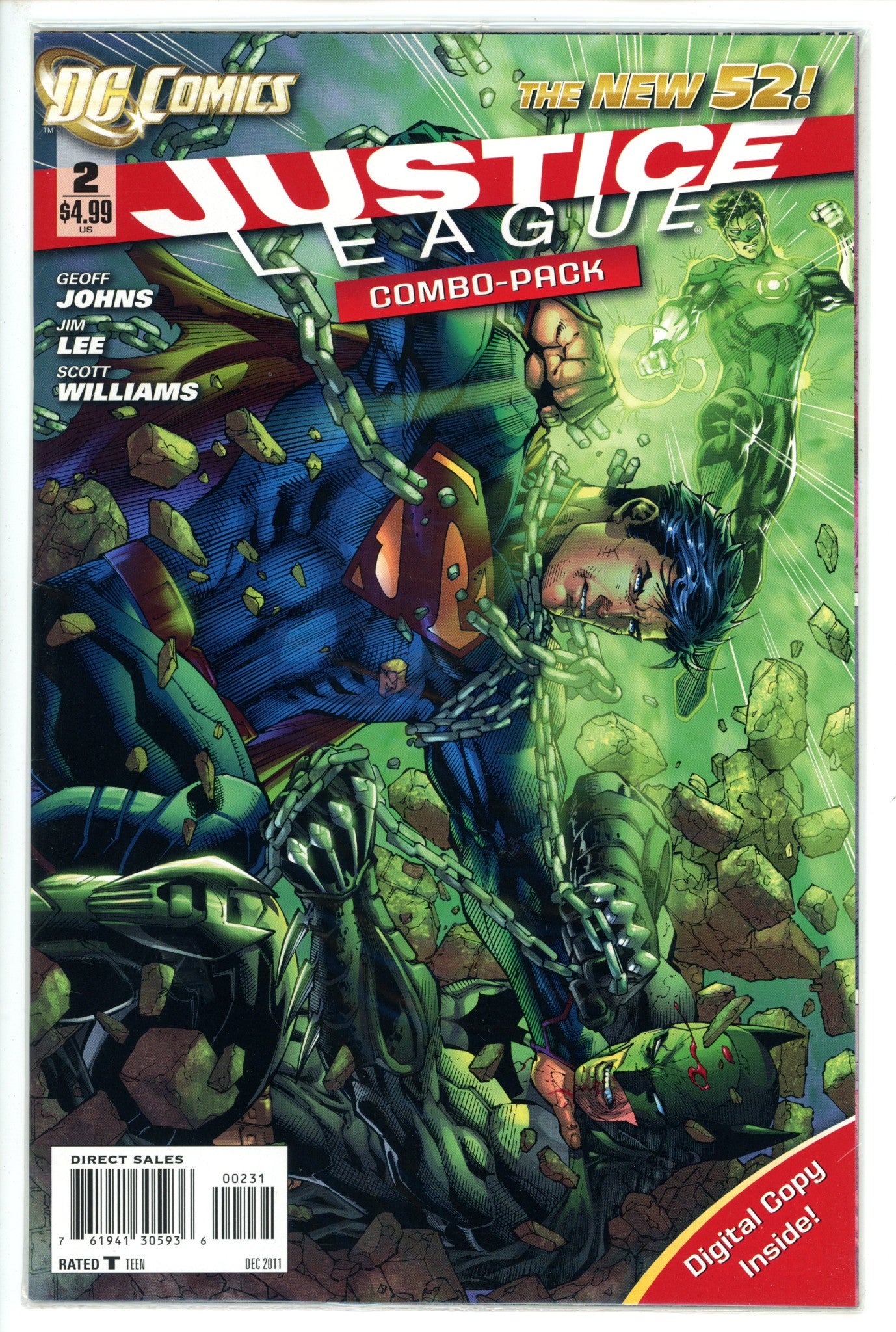 Justice League Vol 2 2 Combo Pack
