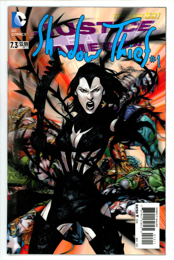 Justice League of America Vol 3 7.3 3-D Motion Cover